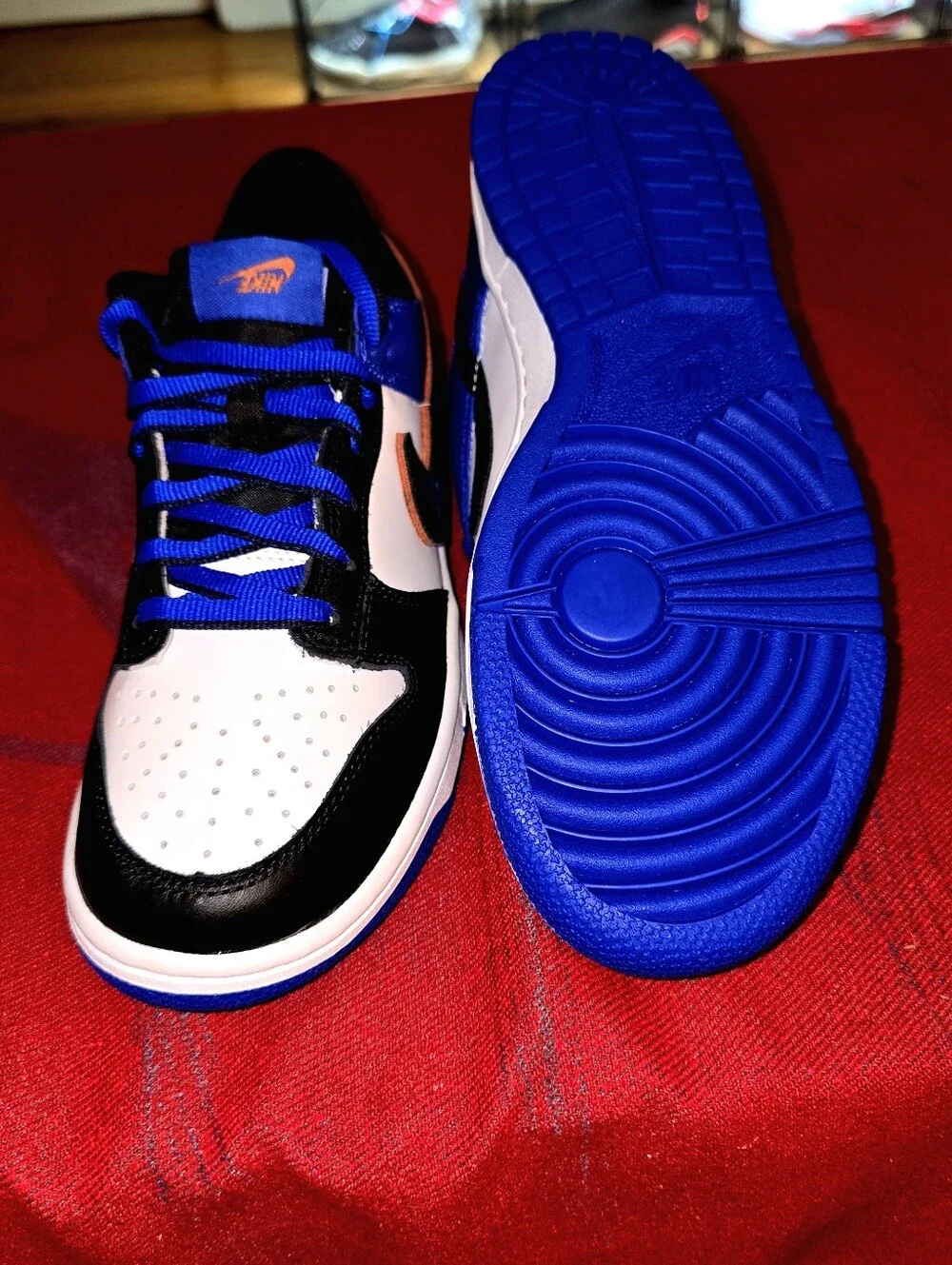 NIKE DUNK LOW SE (GS) (Dance Party) White/Black-Racer Blue HF0970100